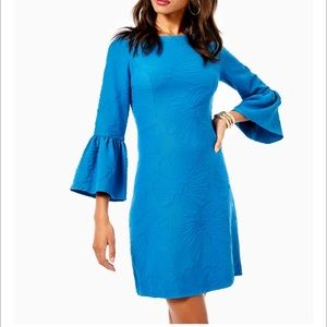 Lilly Pulitzer Viola Stretch Dress in Macaw Blue